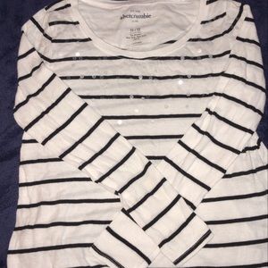 Abercrombie Stripped Long Sleeve Shirt